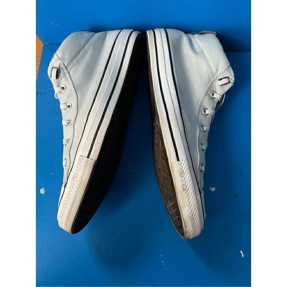 Converse Ctas Malden Street Mid Sneakers Women's Shoes Canvas Lunar Gray A03453F - Picture 7 of 8